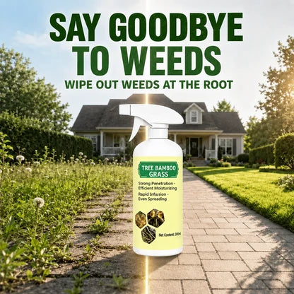 Quick-acting natural weeding spray