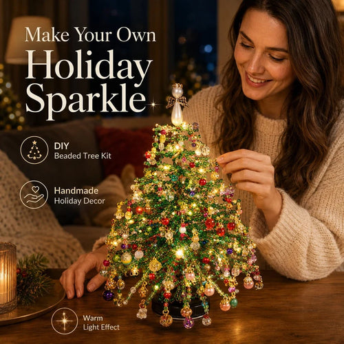 🎄🎃DIY Beaded Christmas TreeKit✨