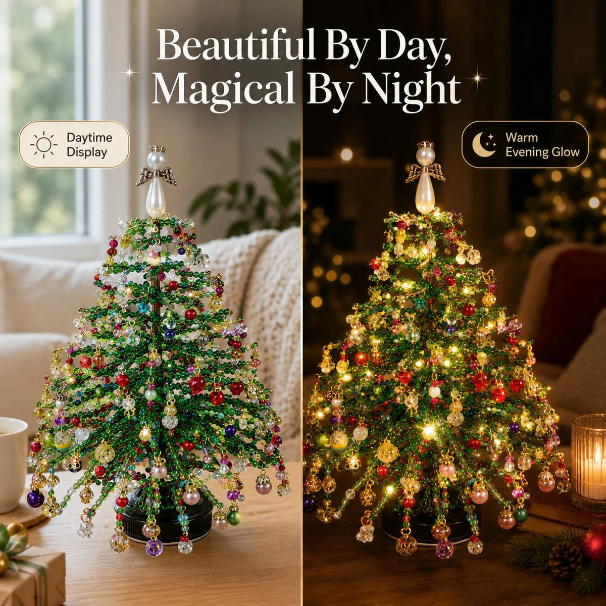🎄🎃DIY Beaded Christmas TreeKit✨