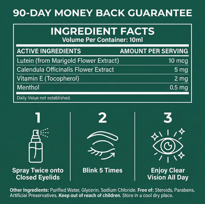 Slimoly Lutein Eye Spray